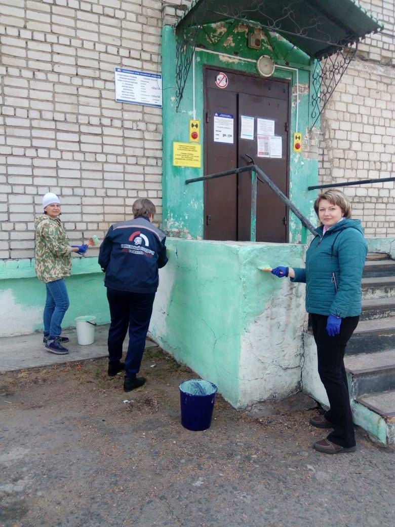 Постер к социальной практике: Мы за чистый посёлок!