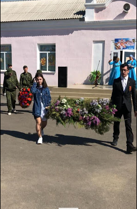 Постер к социальной практике: Чтим память!