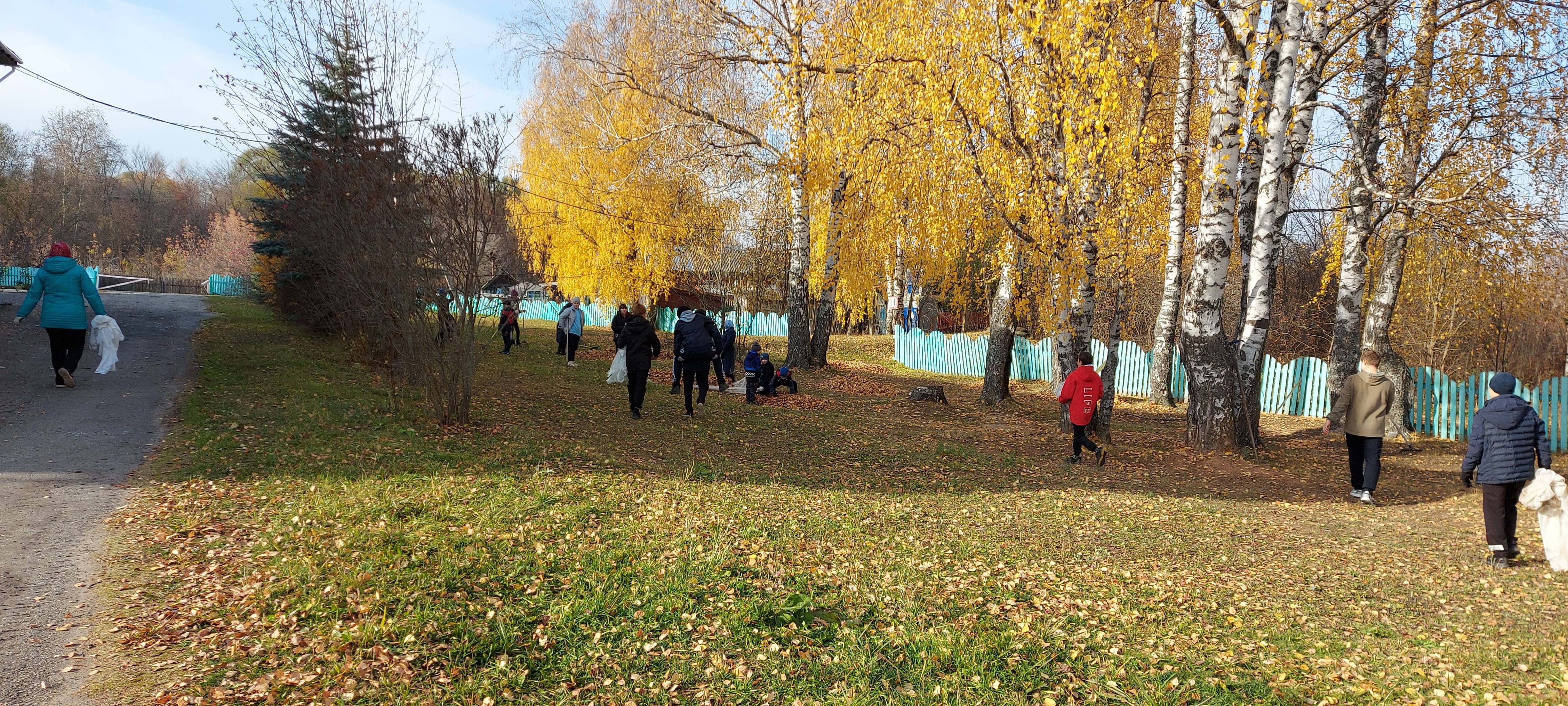 Постер к социальной практике: Школьный субботник