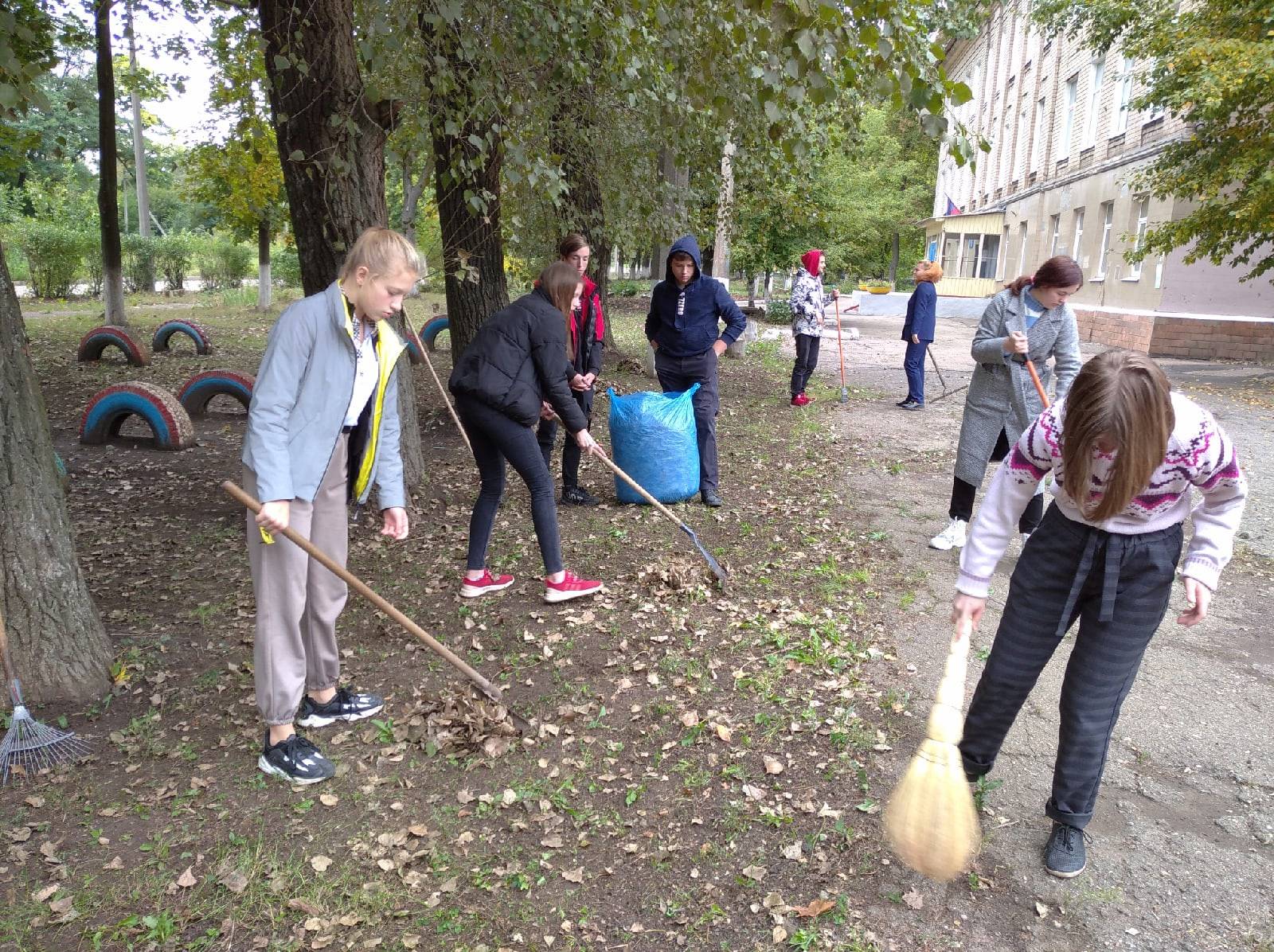 Постер к социальной практике: С чего начинается Родина?/ Трудовой десант