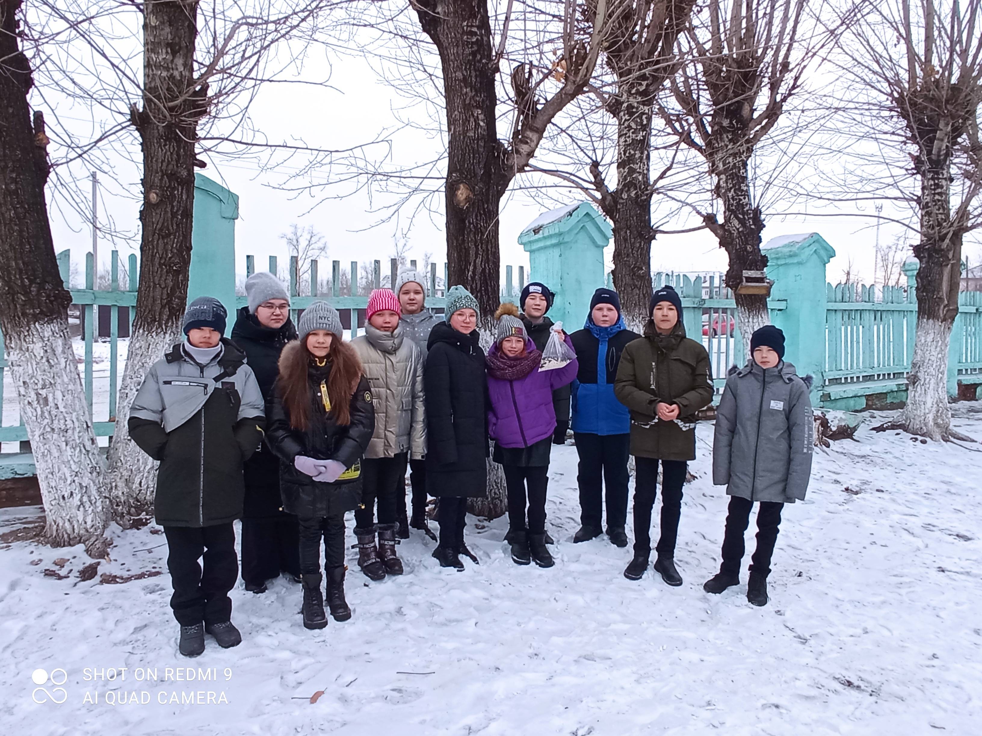 Постер к социальной практике: Покорми птиц зимой!