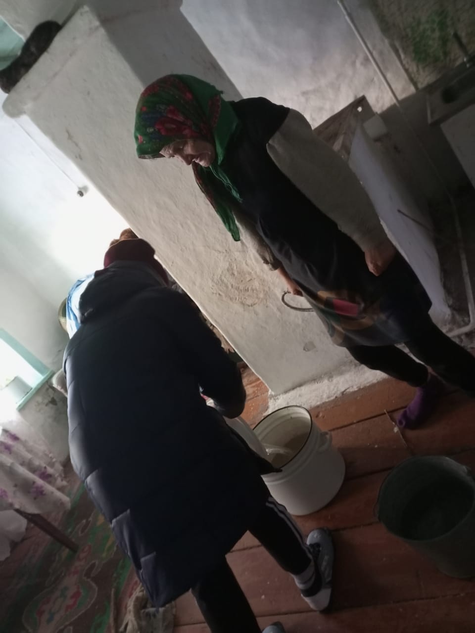 Постер к социальной практике: Помощь одиноким пенсионерам.